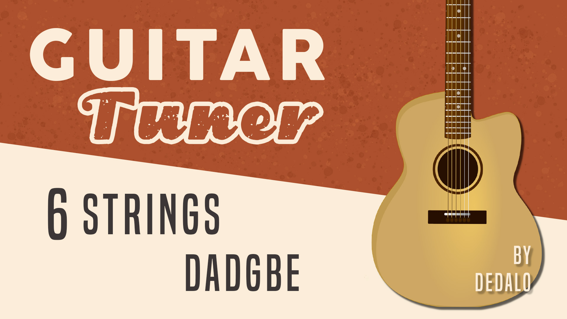 Guitar Tuner DADGBE - Drop D