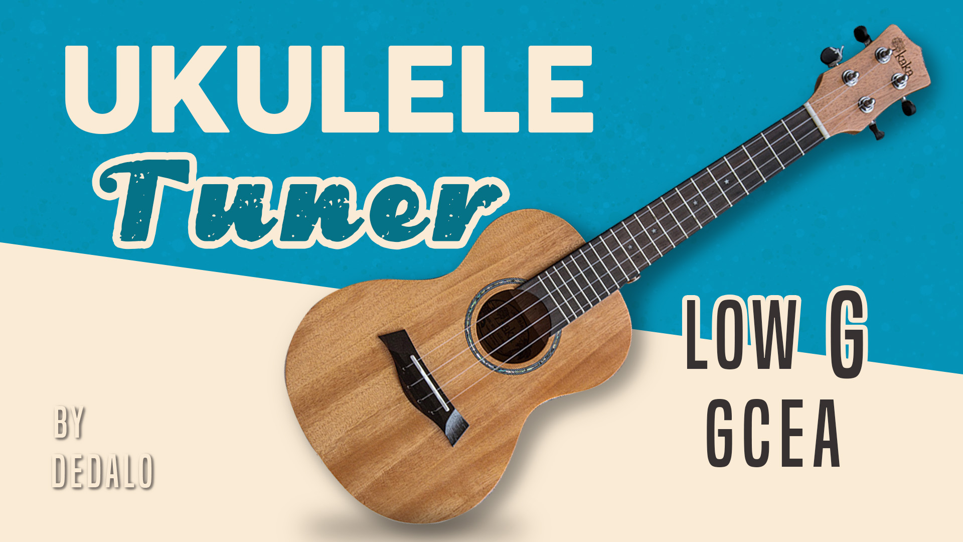 Ukulele Tuner Low G - GCEA