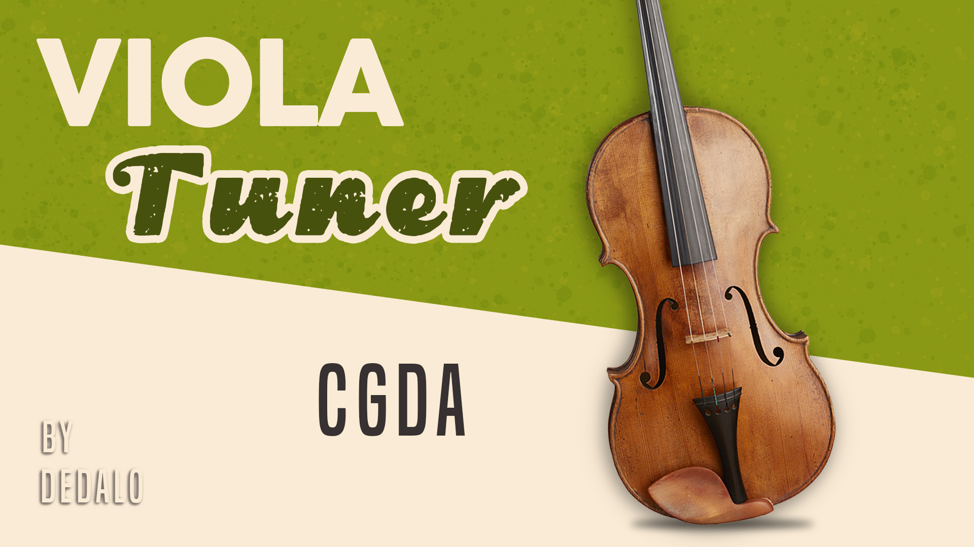 Viola Tuner CGDA